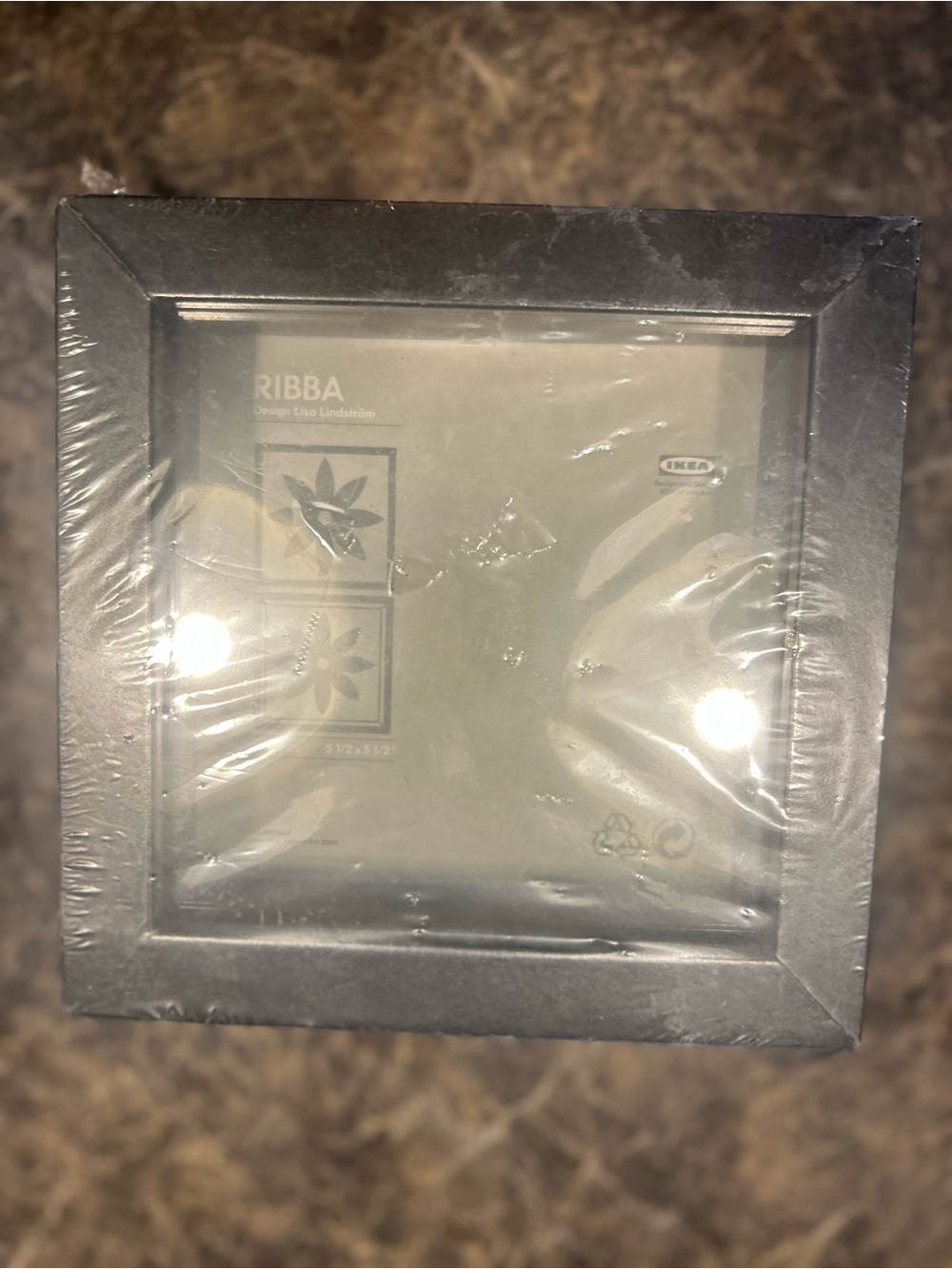 IKEA RIBBA Black Picture Frame - Sleek Black Finish